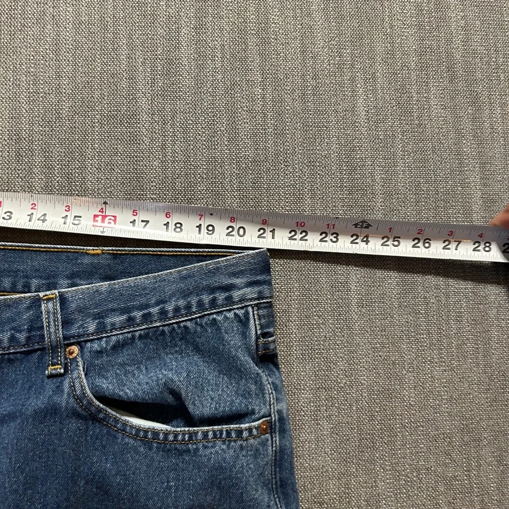 Levis 550 Relaxed Fit Mens Jeans Blue‎ Denim W44 L32 Medium Wash 100% Cotton